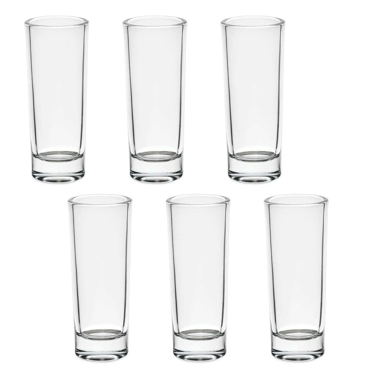 Lot de 4 shooters béchers 4 verres shot pot chimie - Maison