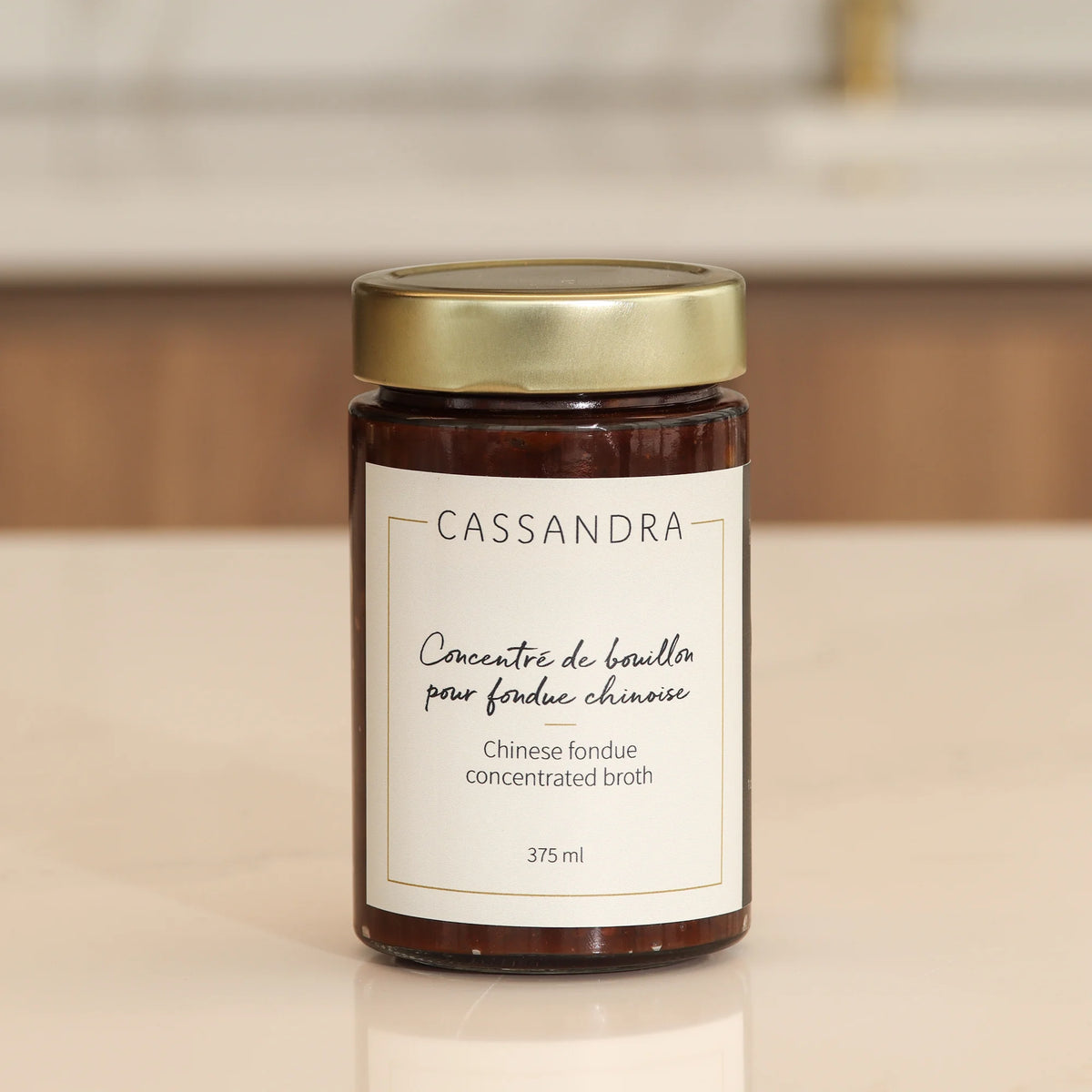 Concentré de bouillon à fondue chinoise 375 ml Cassandra Loignon