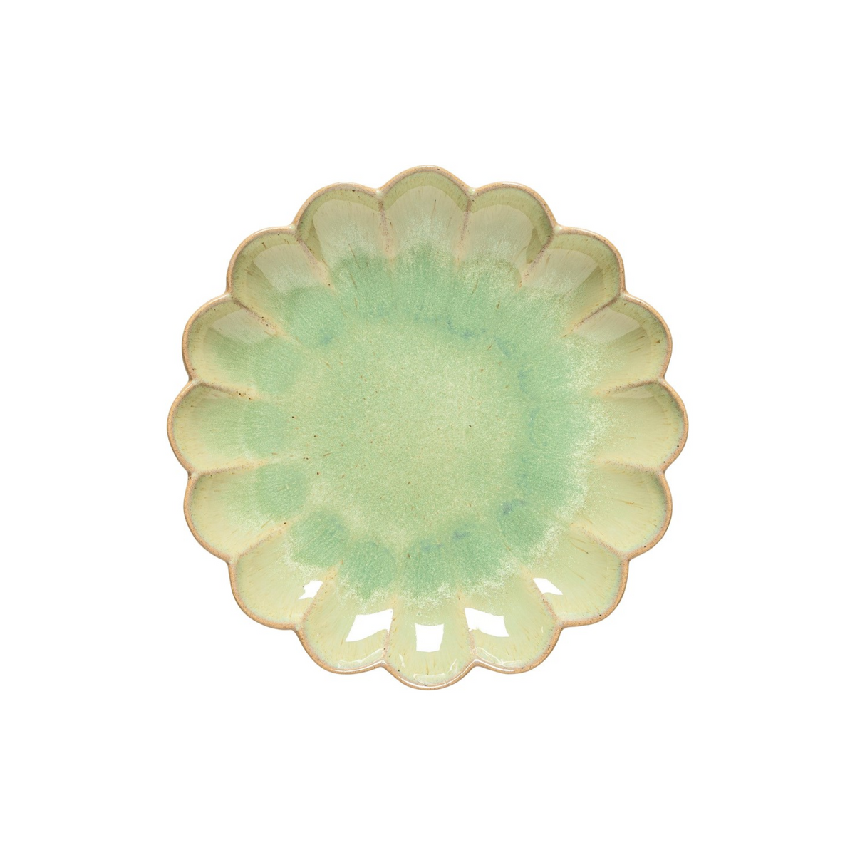 Assiette Coquillage Eucalyptus 18cm Eugène Allard Cuisine et Tendances