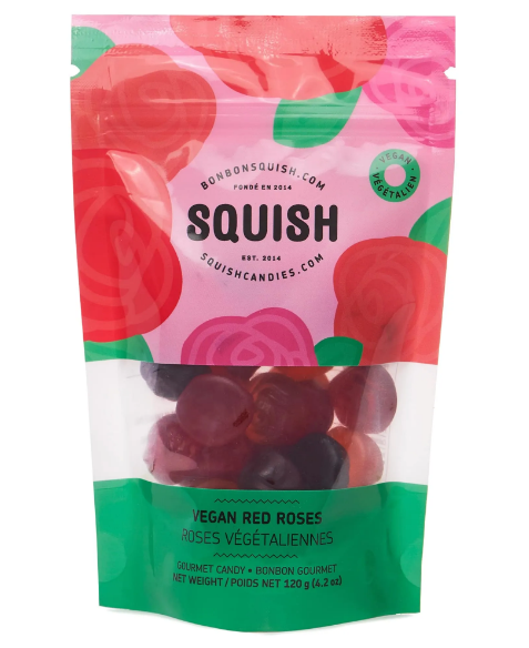 Bonbons Végétaliens Roses 120g Squish Eugène Allard Cuisine Et Tendances 4141