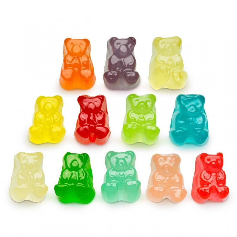 Bonbons mini oursons 12 saveurs