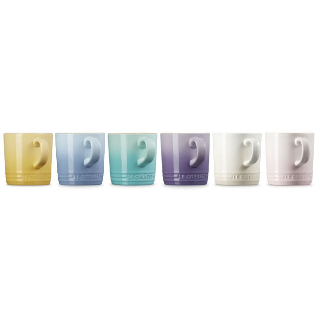 Set of 6 350 ml cups Sorbet collection - Le Creuset 