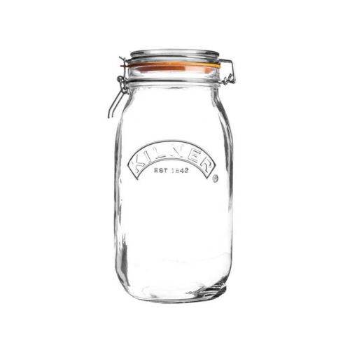 Pot en verre à clip 3L - Kilner