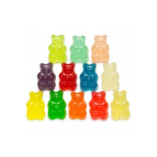 Wild Fruit Gummy Bears 12 Flavors 2.27 kg