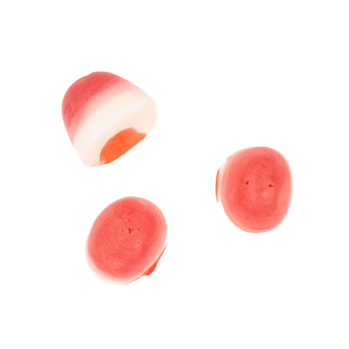 Bonbons drops farcies à la fraise 75 unités