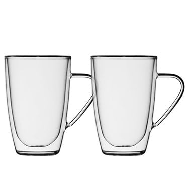 Ensemble de 2 tasses double paroi 350ml