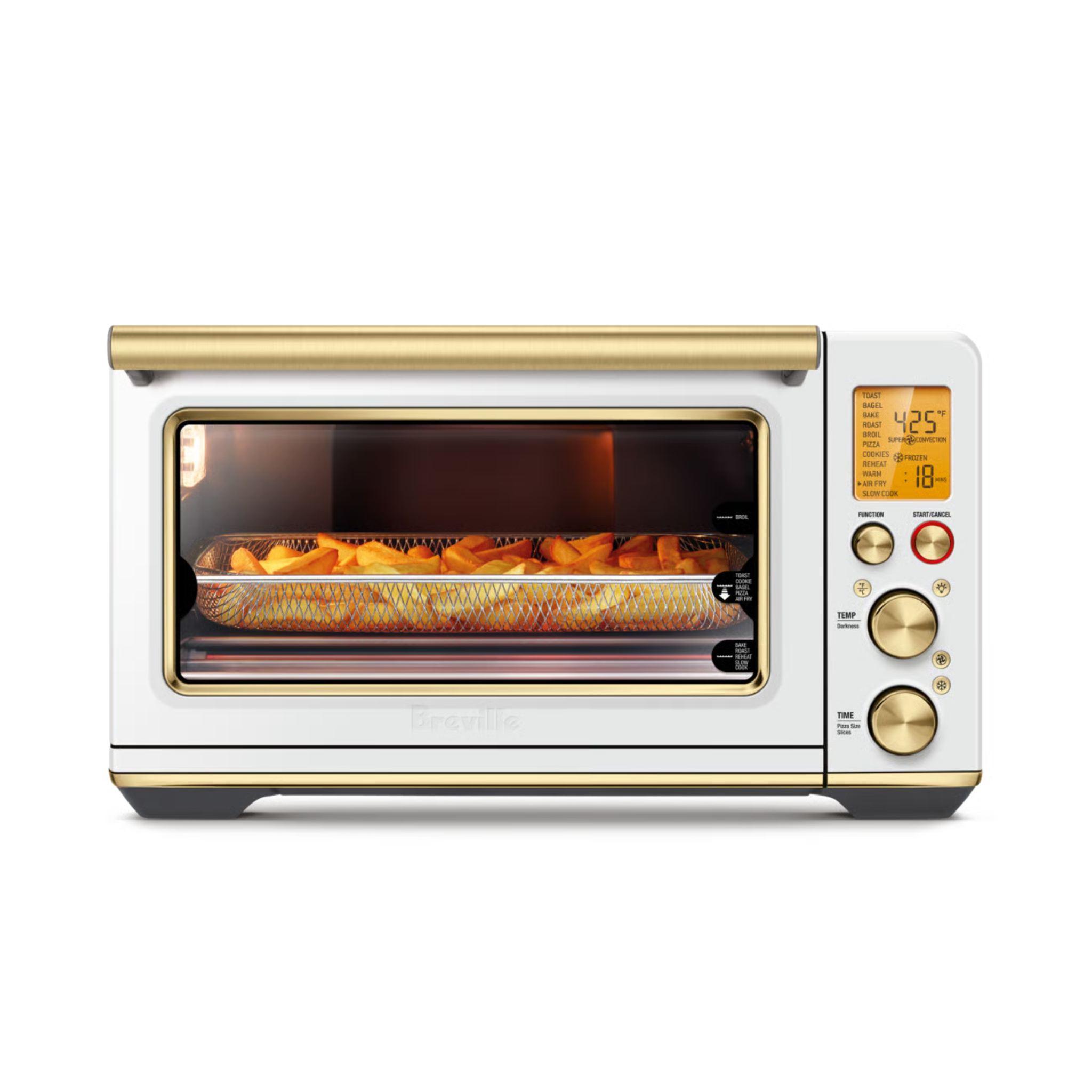 Four intelligent Smart Oven™ Air Fryer Sel de Mer et Laiton - Breville