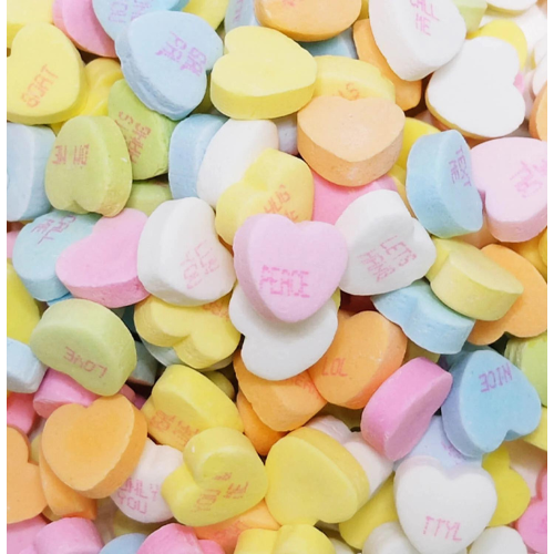 Bonbons coeurs de conversation surs 1kg