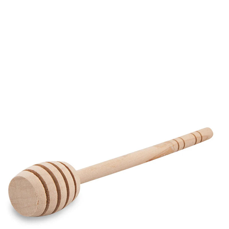 Wooden honey dipper