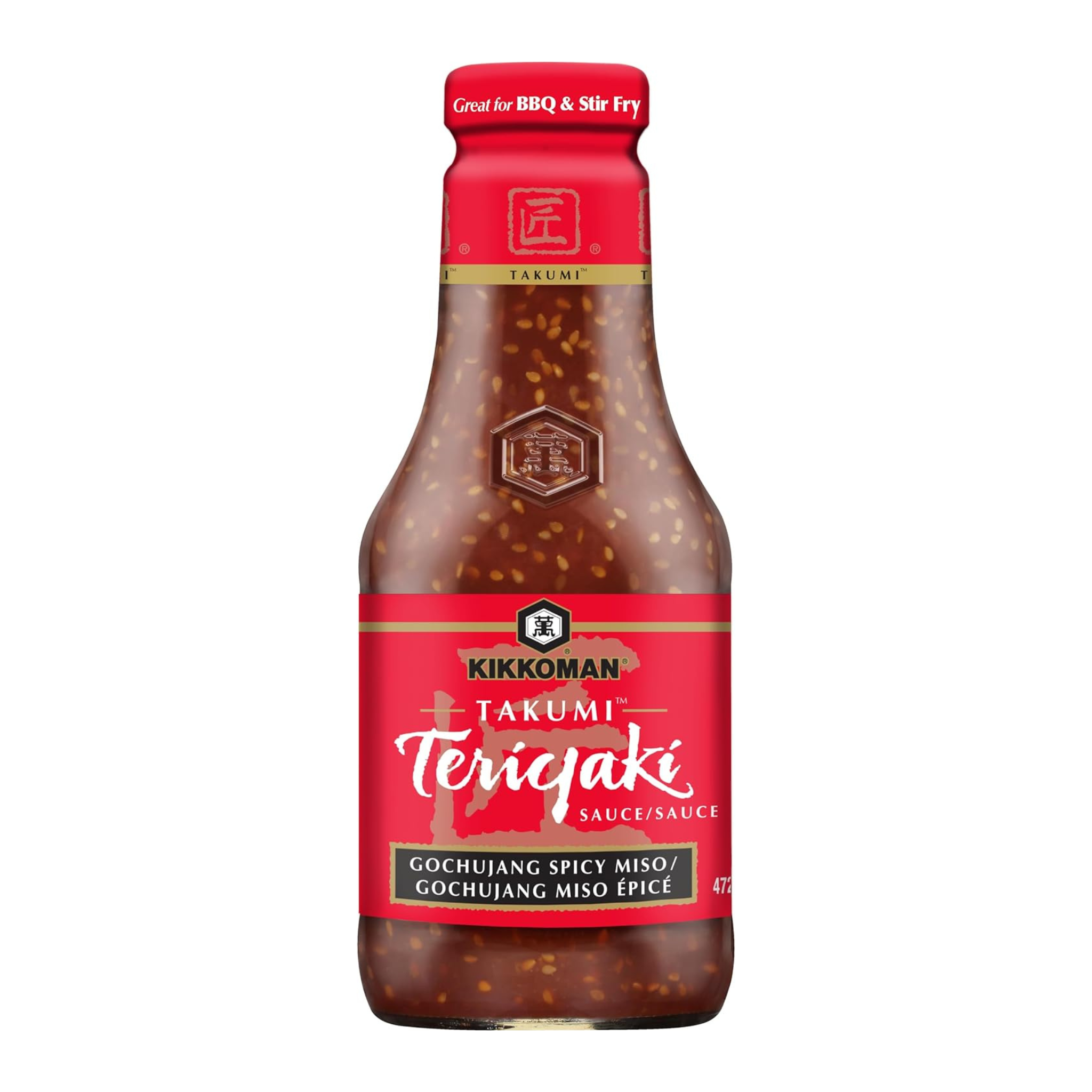 Gochujang &amp; Spicy Miso Teriyaki Sauce 472ml - Kikkoman