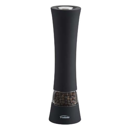 Moulin à poivre électrique noir 7" - Trudeau