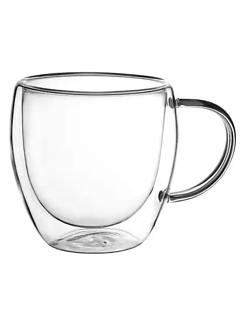 Ensemble de 2 tasses à cappuccino double paroi Java 250 ml - Trudeau