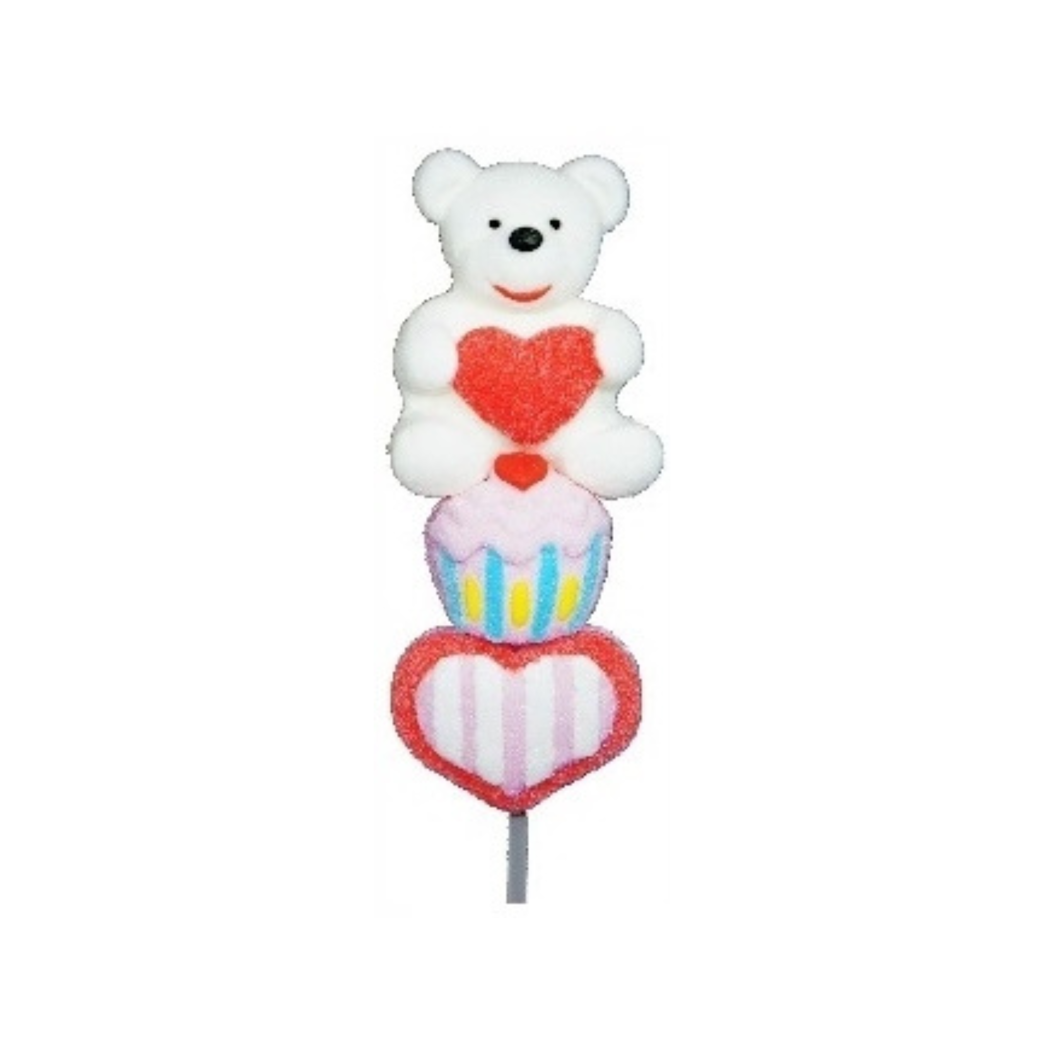 Brochette de guimauve Saint-Valentin