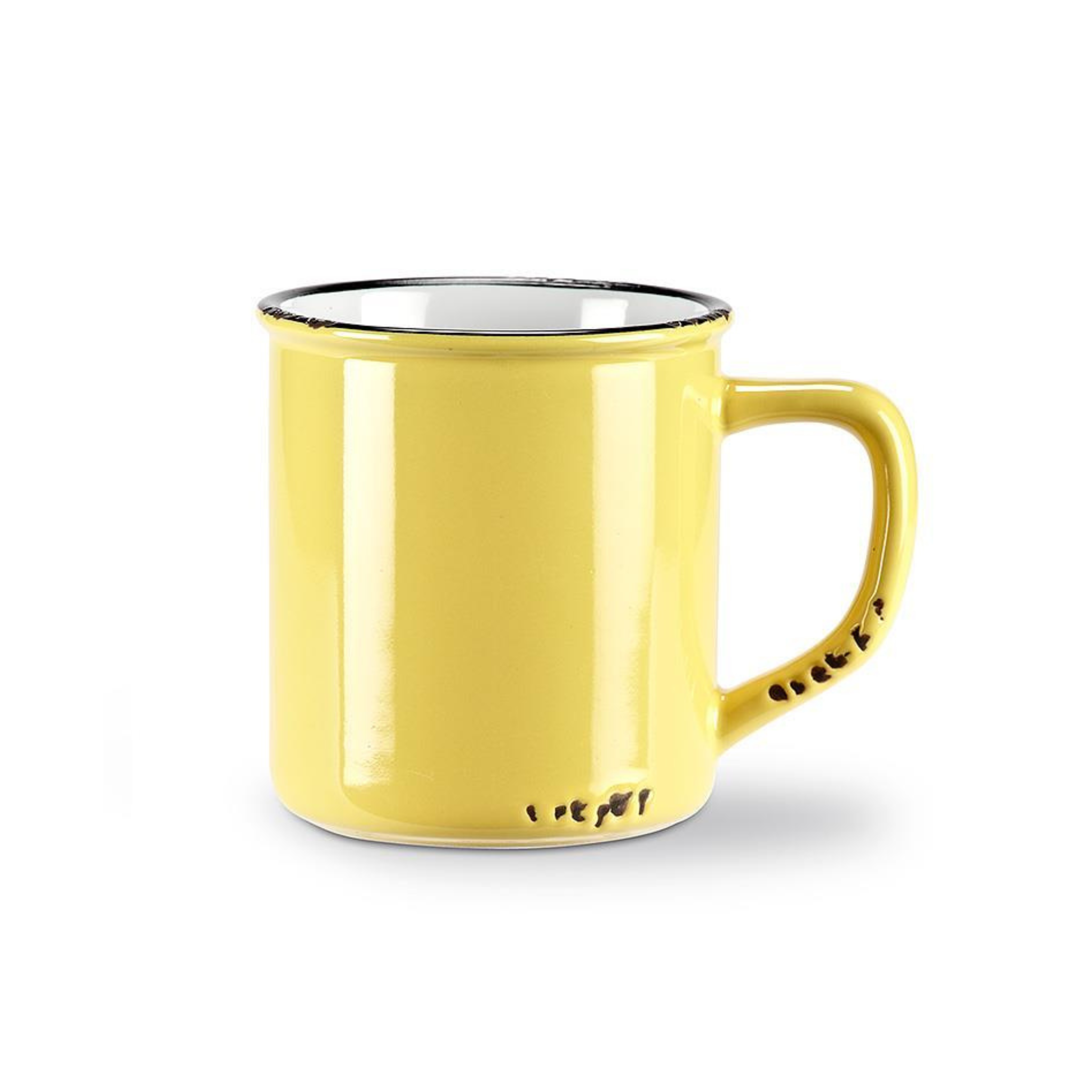 Tasse en grès Jaune 14 oz