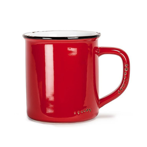 Tasse en grès Rouge 14oz