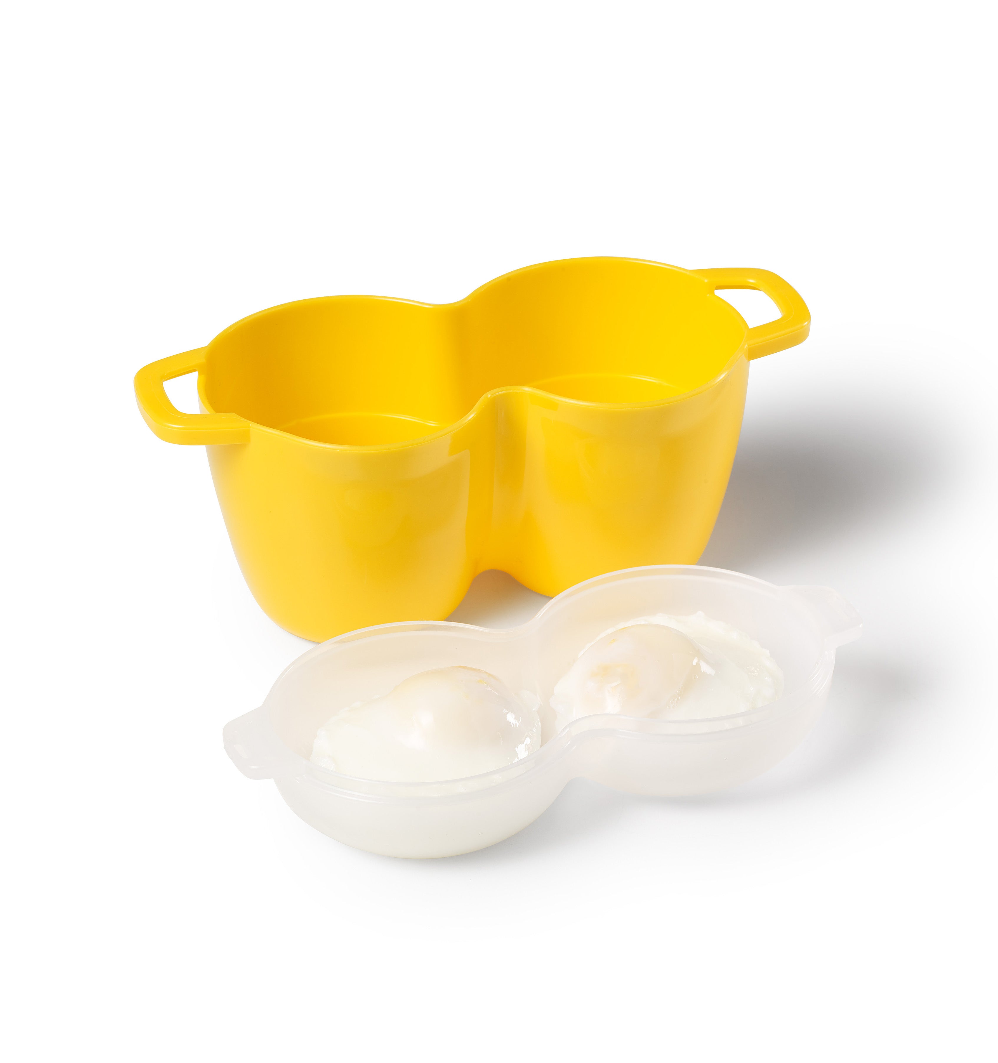 Pocheuse à œufs double pour le micro-ondes - Ricardo