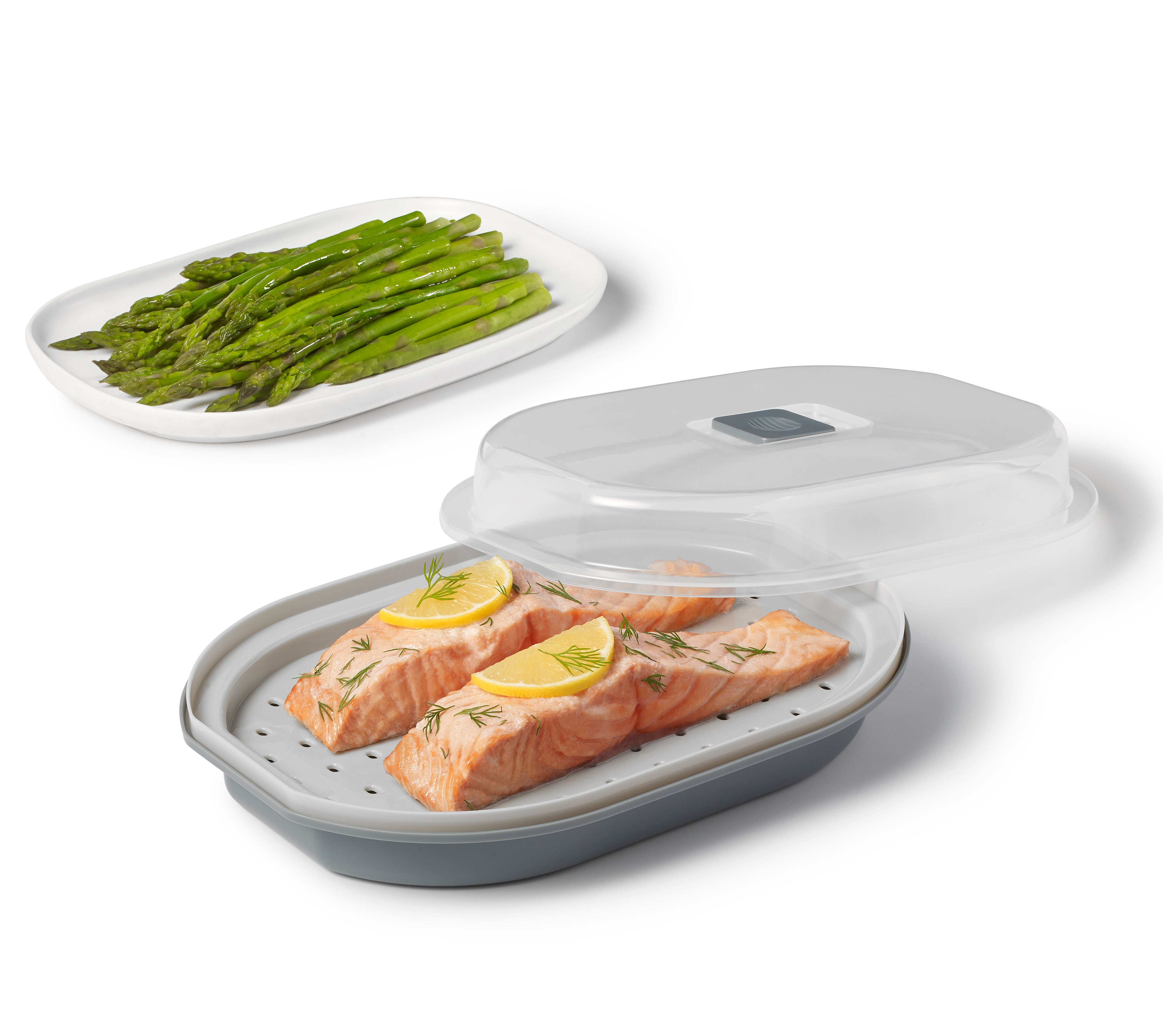 Cuiseur à vapeur pour le micro-ondes - Ricardo