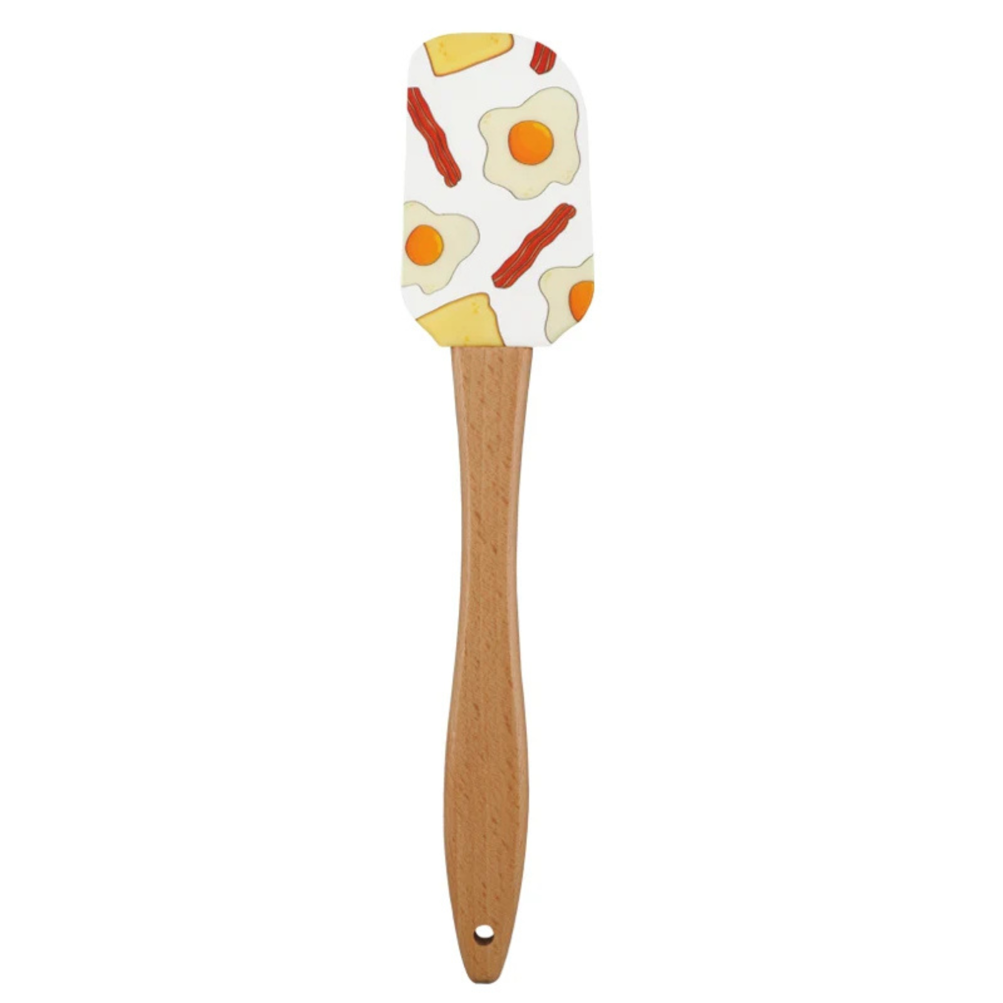 Spatule en silicone motif oeufs et bacon 25 cm