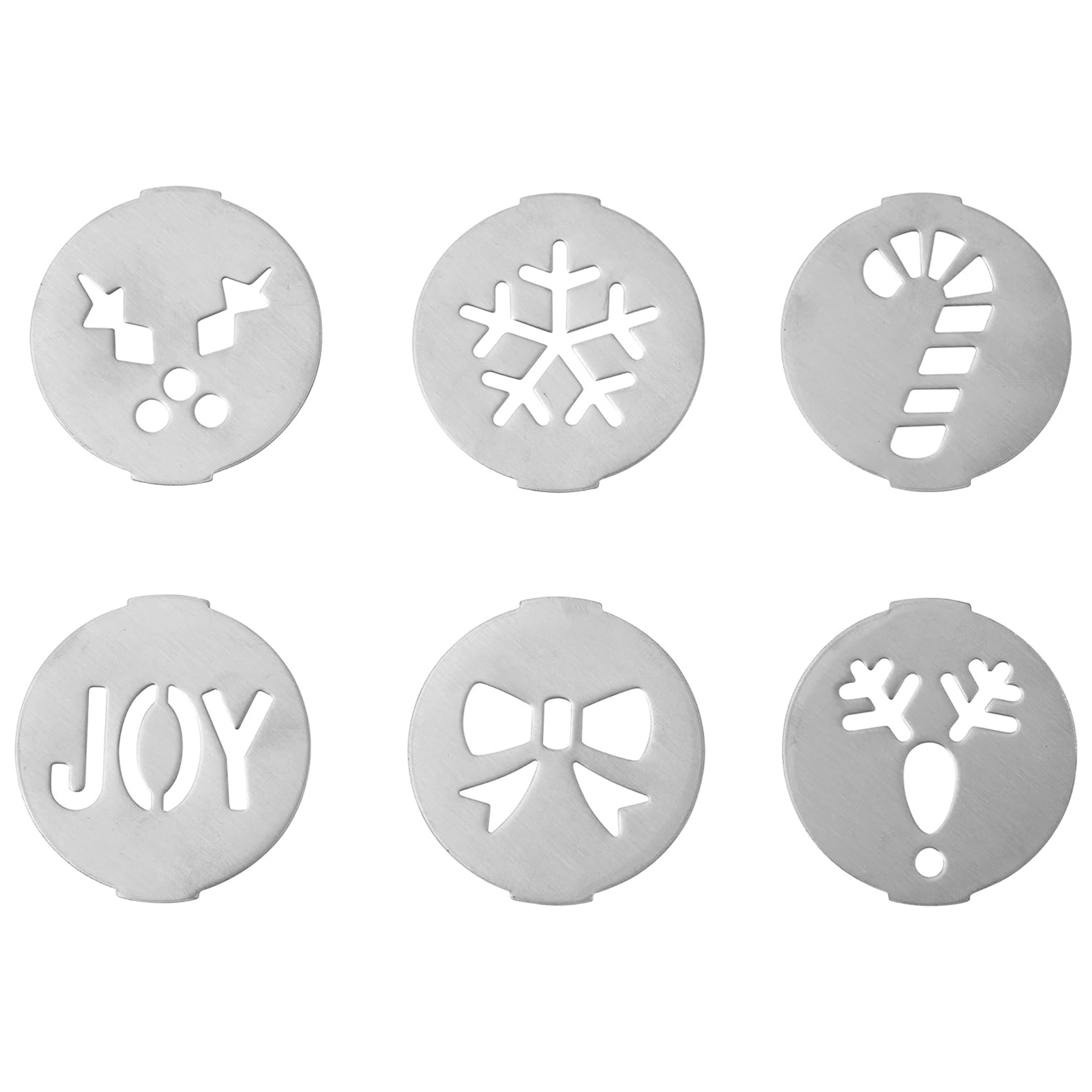 Ensemble de 6 disques pour biscuits de Noël - Wilton