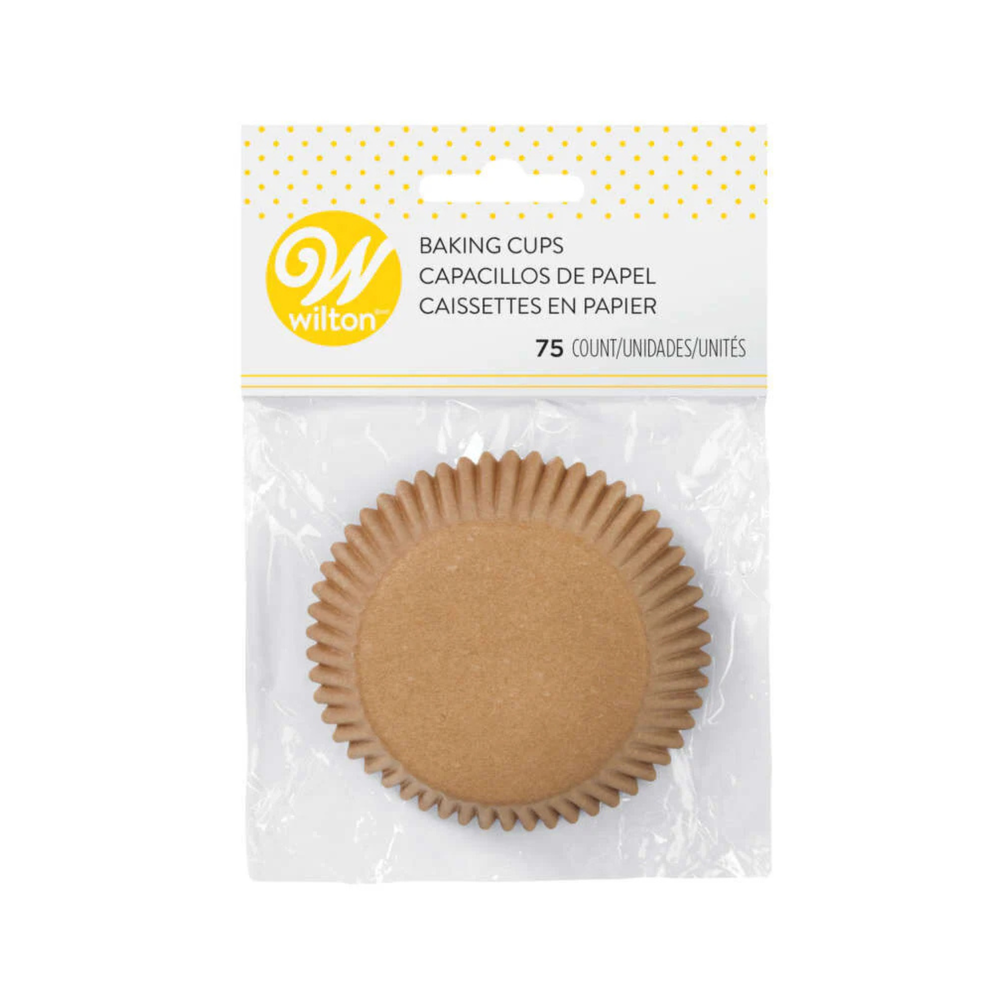 Ensemble de 75 caissettes de cuisson en papier kraft - Wilton