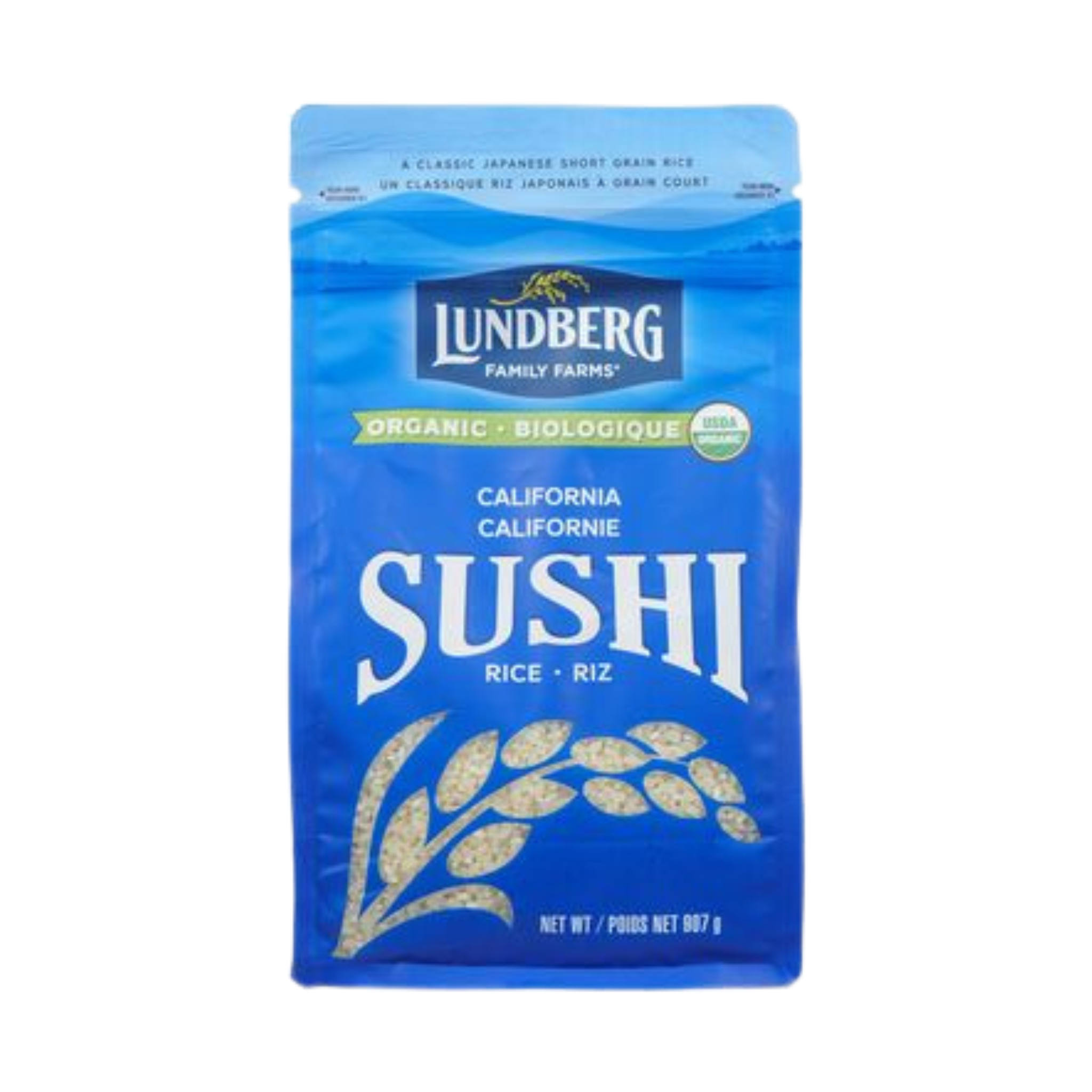 Riz à sushis biologique 907g - Lundberg