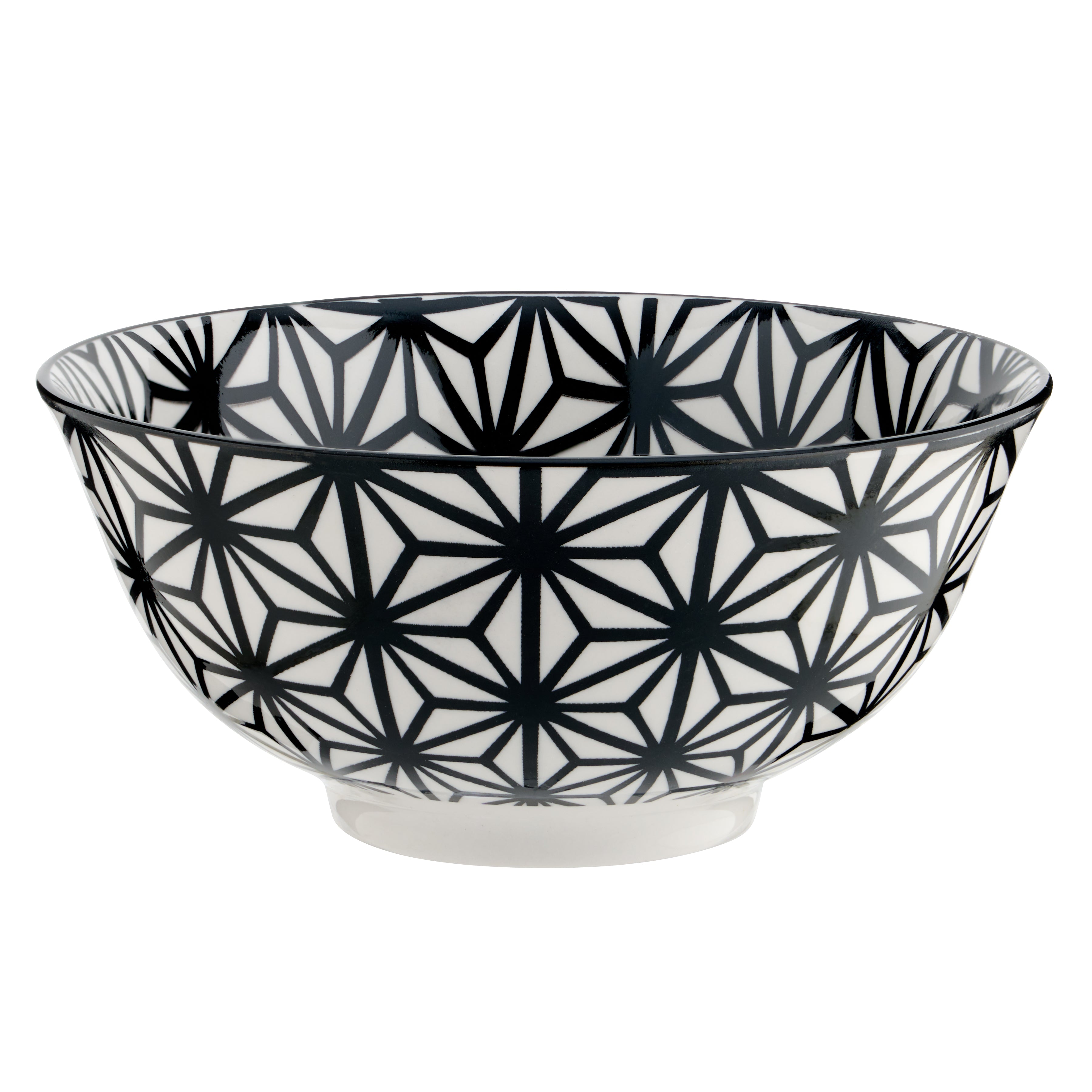 Bol motif Noir et blanc 20cm