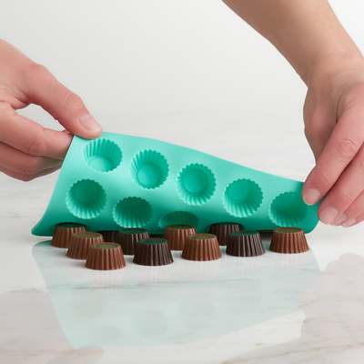 Ensemble de 2 moules pour chocolat Cupcake - Trudeau