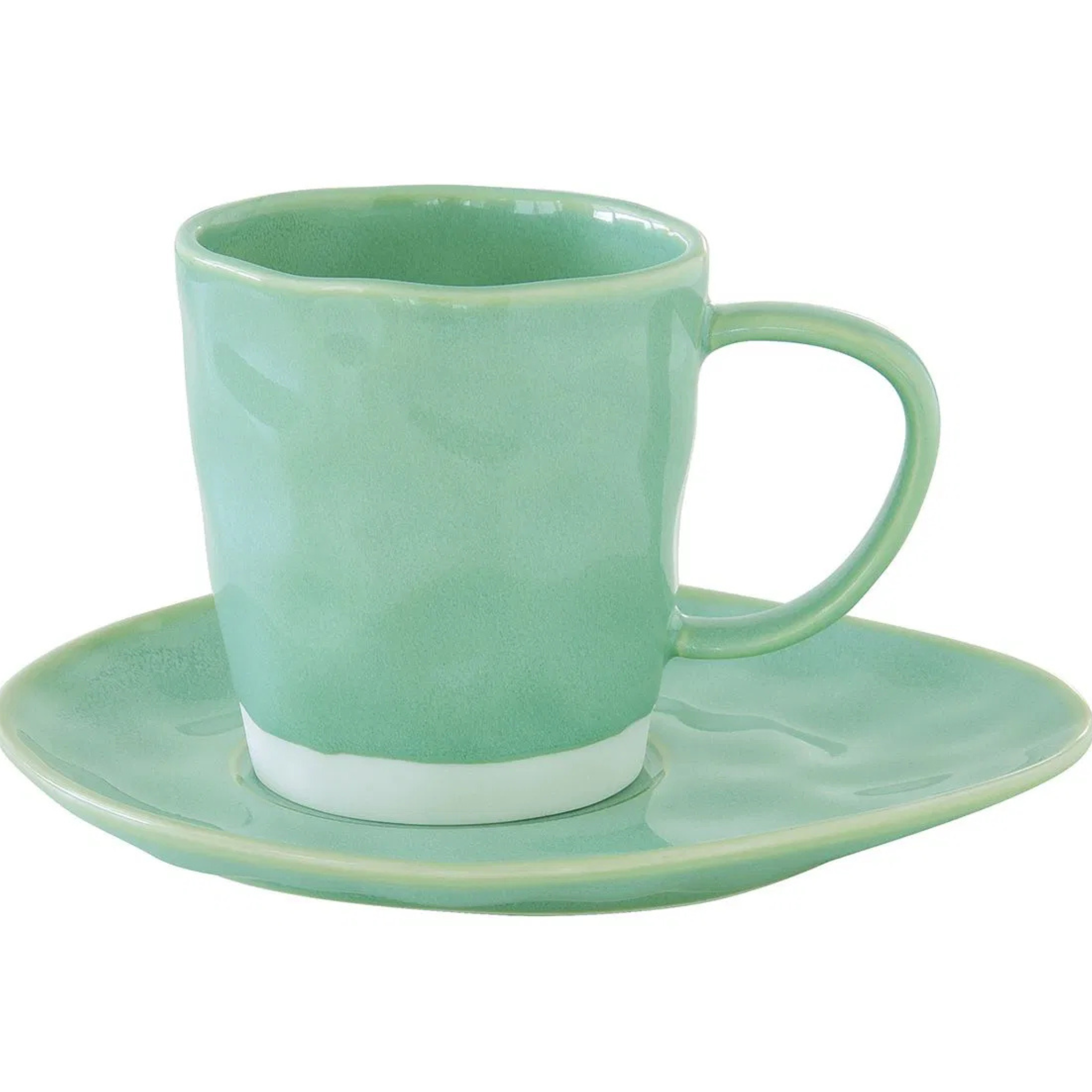 Tasse avec soucoupe Interiors Aqua 250ml