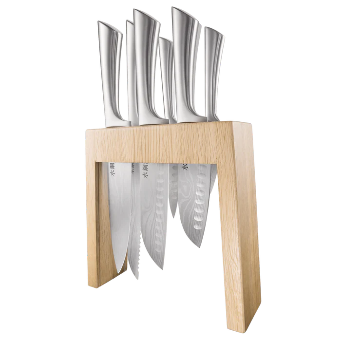 Bloc à couteaux 7 pièces Mizu Damashiro® - Cuisine::pro®