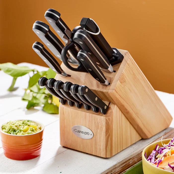 Rustler - Couteaux à Viandes - Lot de 4 - Manches en bois Micarta - Lames  en Acier dentelées pour une Coupe exceptionnelle - Design autenthique :  : Cuisine et Maison