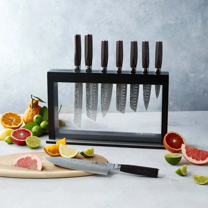 Personnalisation pour Bloc à couteaux Emperor Hisa 9 pièces - Custom Chef - Eugène Allard
