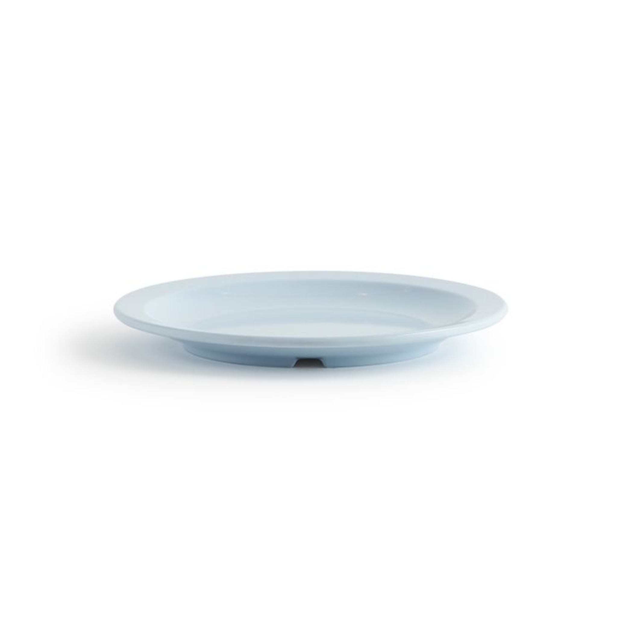 9" Round Blue Melamine Plate