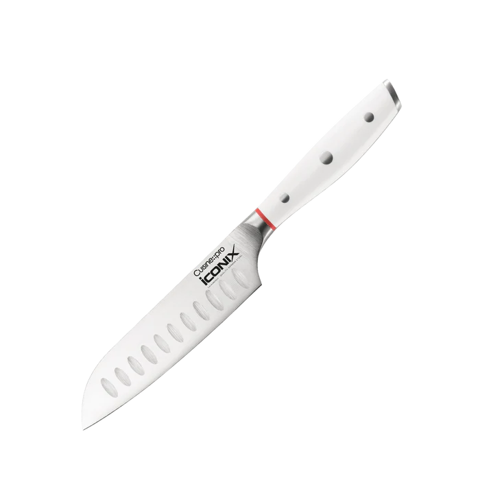 Couteau Santoku Blanc 5" 'Try Me' iconiX® - Cuisine::pro®