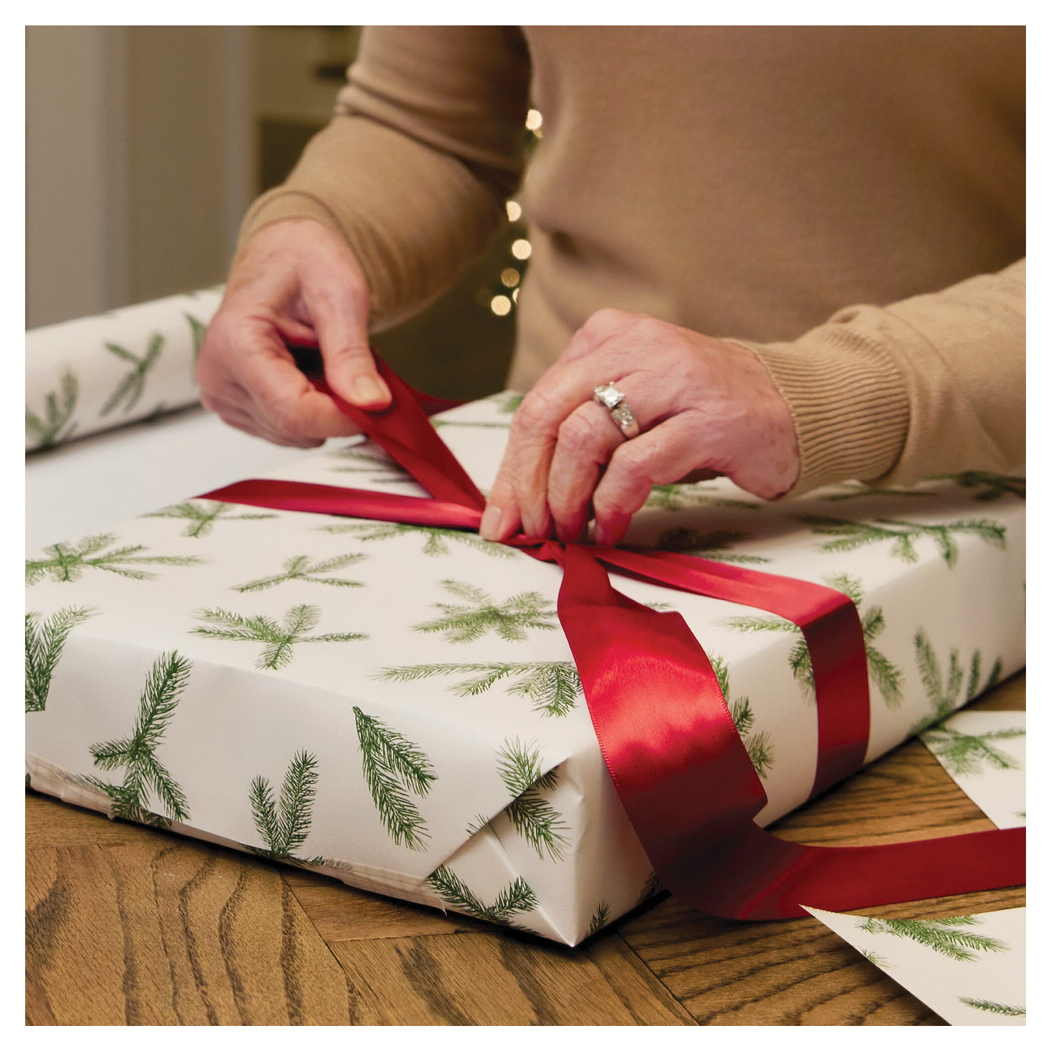 Frasier Fir Scented Wrapping Paper - Thymes