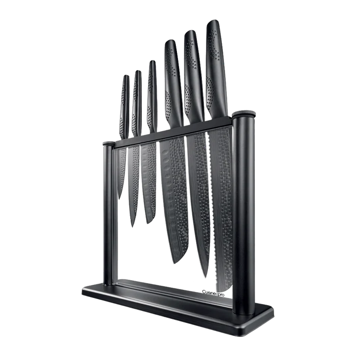 Bloc à couteaux 7 pièces Gozen iD3® BLACK SAMURAI™ - Cuisine::pro®