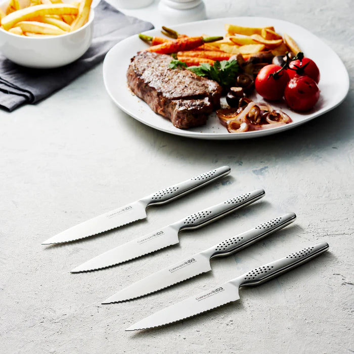 Ensemble de 4 couteaux à steak 4.5" iD3® - Cuisine::pro®