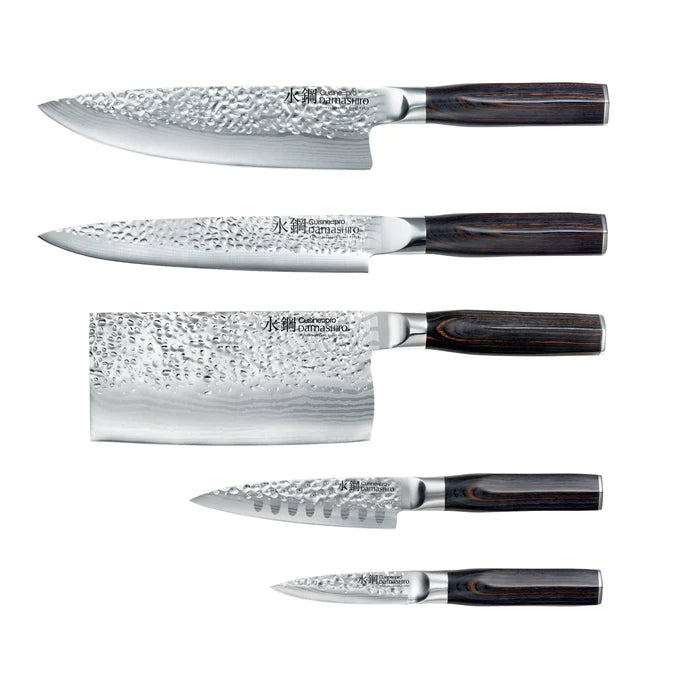 Bloc à couteaux 7 pièces Hikari Damashiro EMPEROR® - Cuisine::pro®