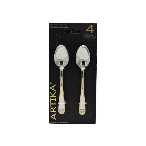 Set of 4 tea spoons - Artika