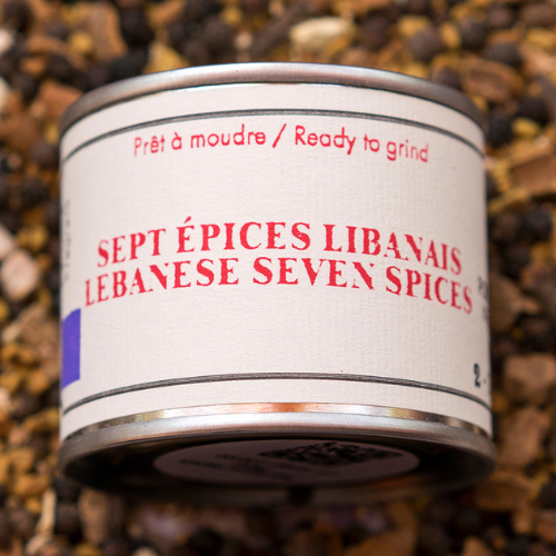 Mélange sept épices libanaise 60g - Épices de cru