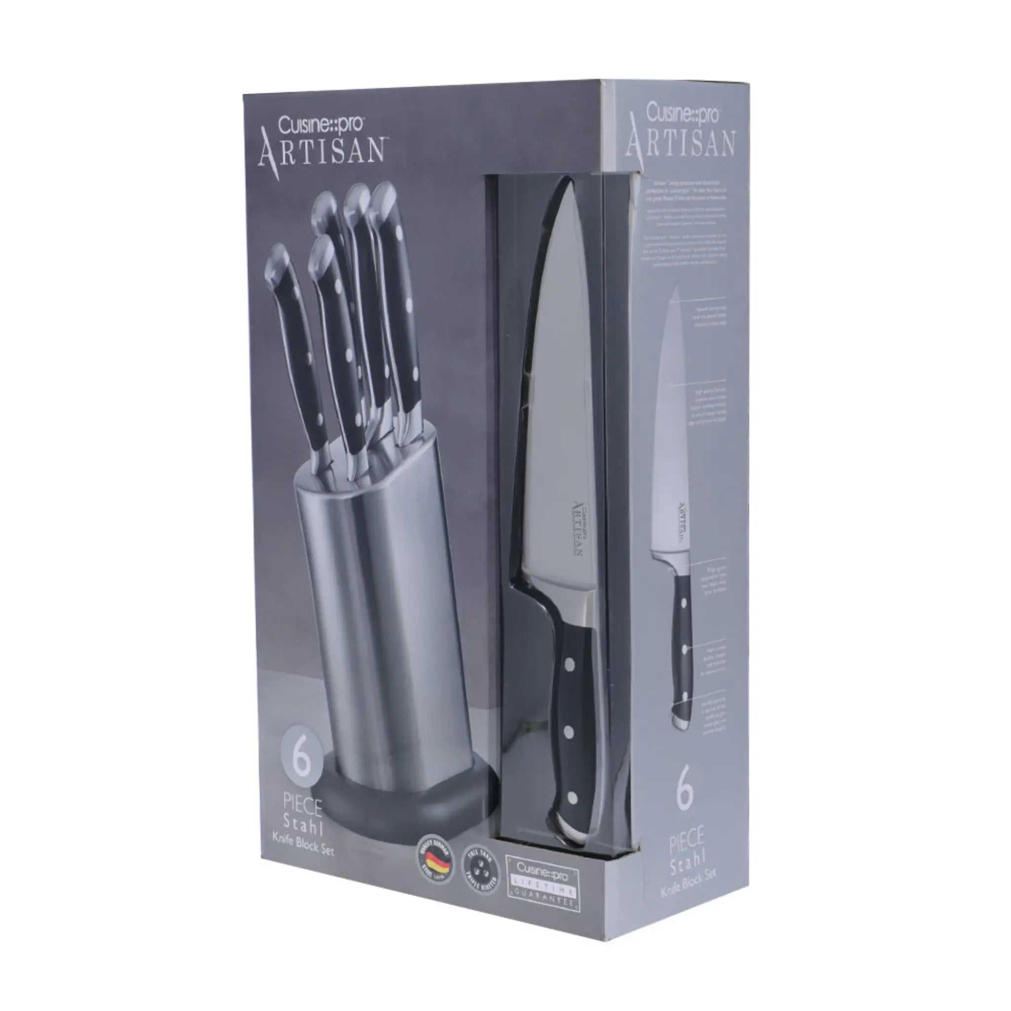 Bloc de couteaux Stahl ARTISAN™ 6 pièces - Cuisine::pro® Cuisine::pro®