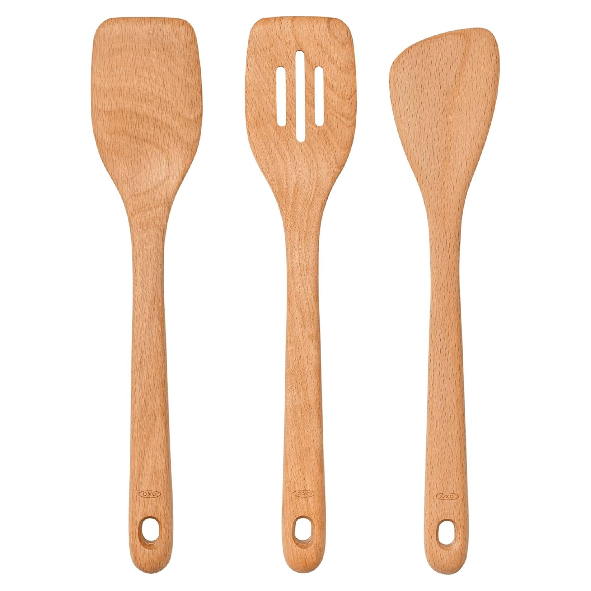 Ensemble de 3 spatules en bois Good Grips - OXO