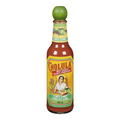 Chili and lime flavored hot sauce 150ml