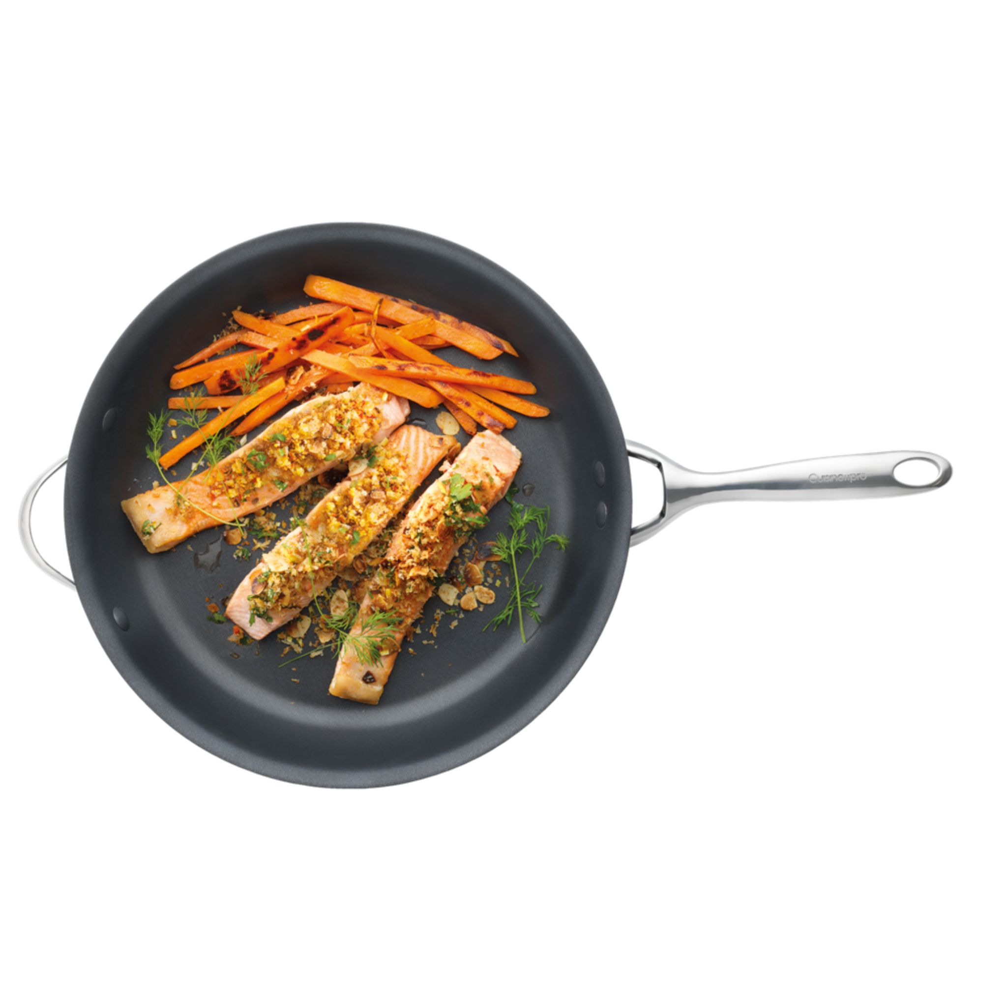 Poêle à frire avec poignée 12.5" iD3 - Cuisine::pro®