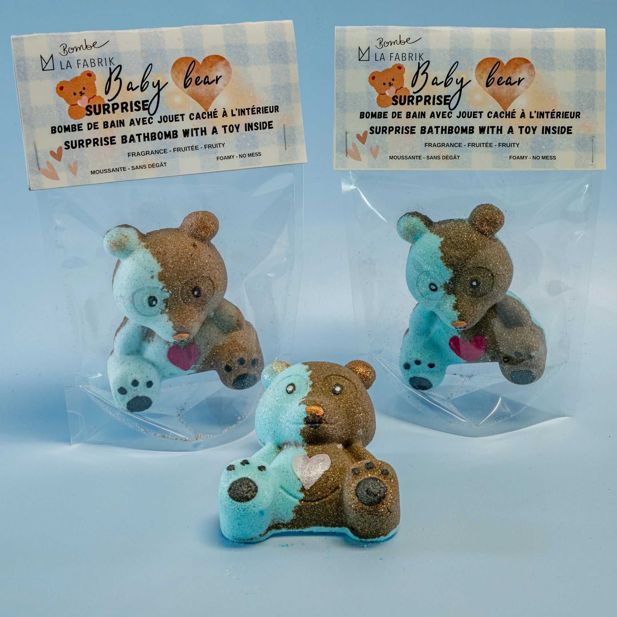 Bombe de bain surprise Baby bear - La Fabrik
