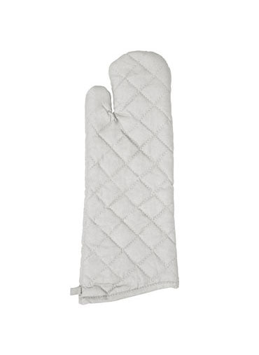 Silver Oven Mitt 17in - Sagetra