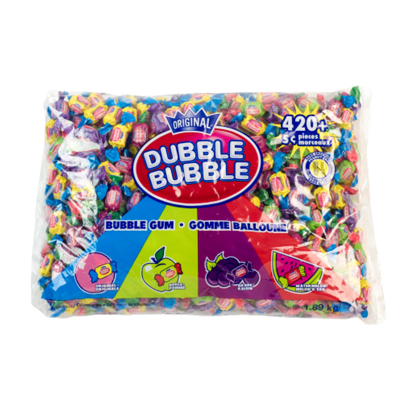 Sac de gommes balllounes Dubble bubble 420 unités