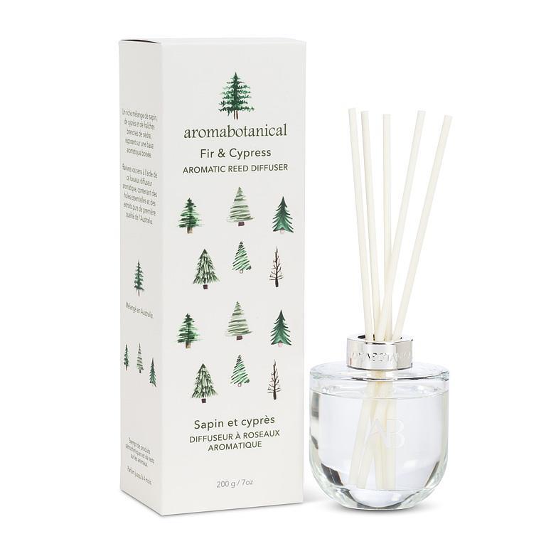 Diffuseur à roseaux Sapin et cyprès 200 ml - Aromabotanical