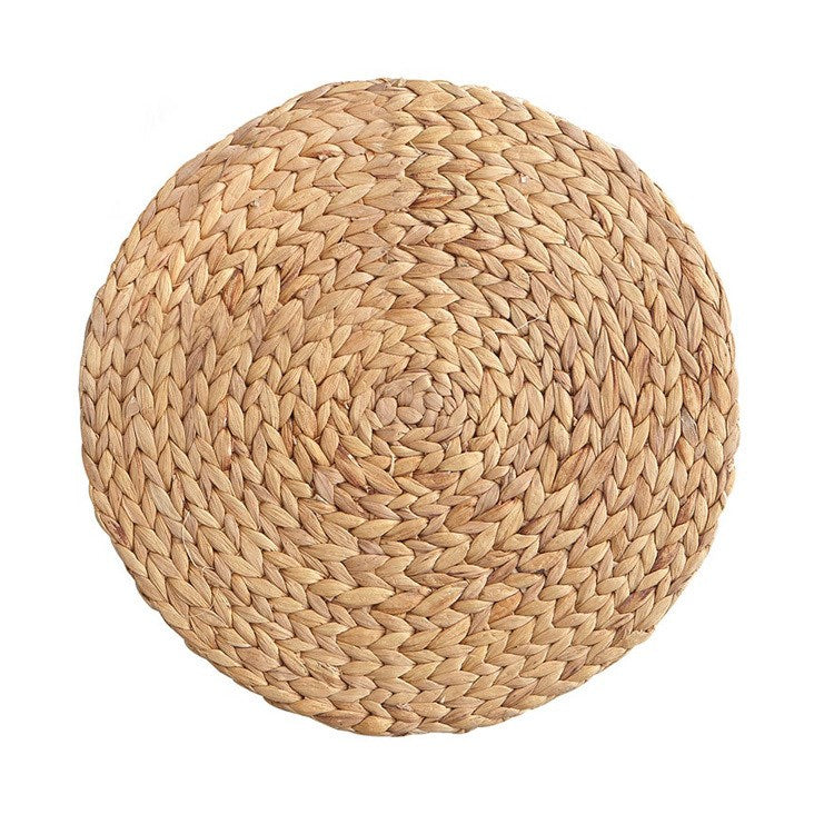 Napperon rond en rotin