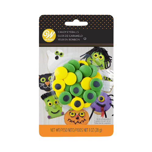 Yeux de monstre en bonbon - Wilton