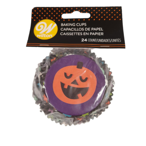 Ensemble de 24 moules à muffins Jack-O'-Lantern - Wilton